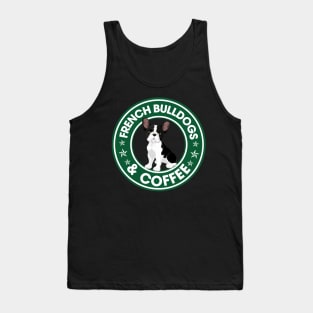 French Bulldogs And Coffee Tank Top